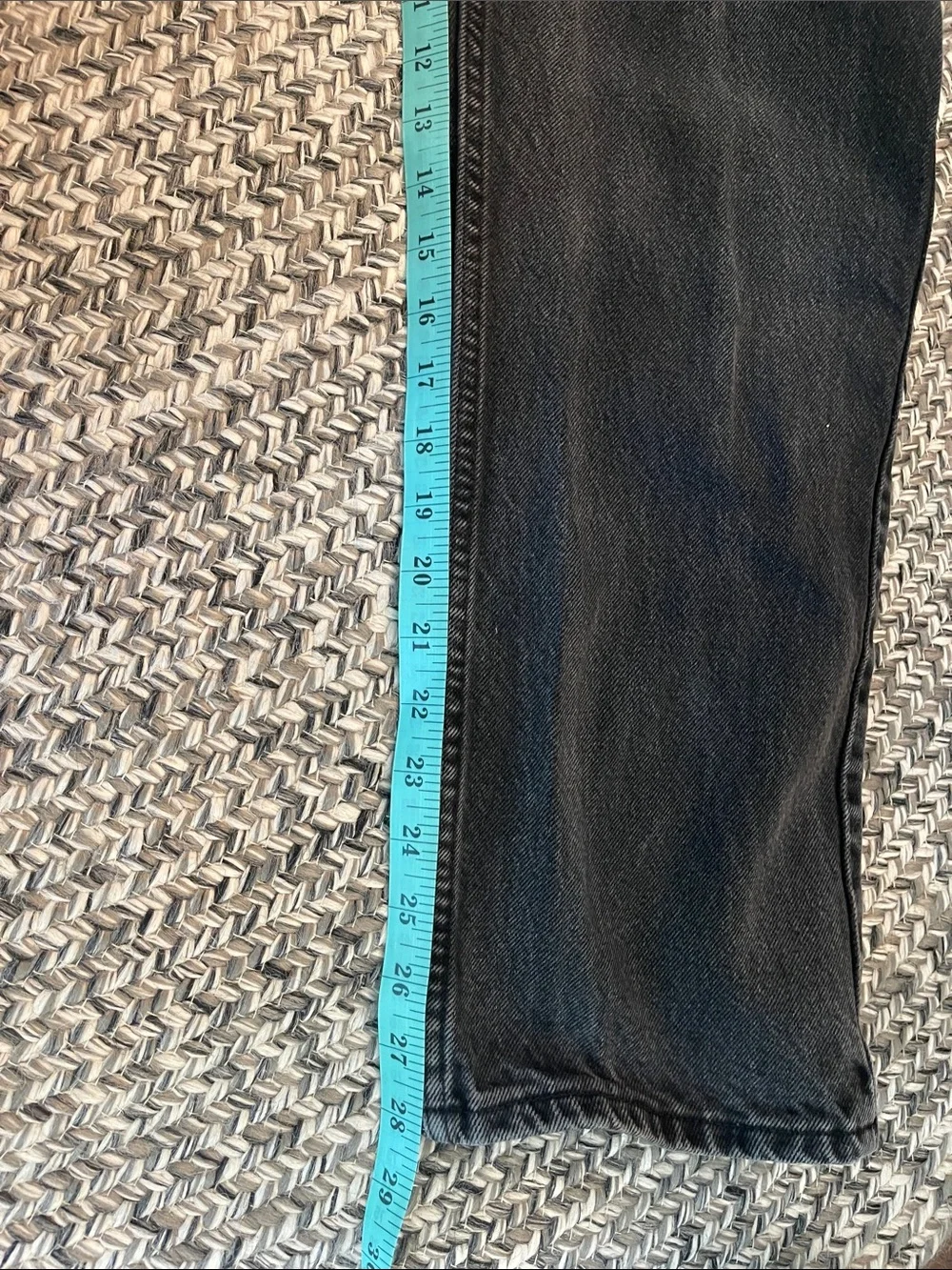 Wrangler Men's Black Straight Jeans